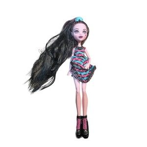 Monster High Doll Draculaura Party Long Hair Doll Dress 2015 Mattel